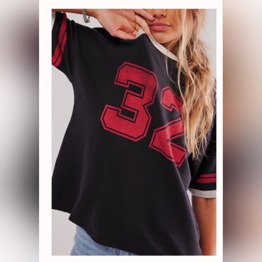 NWT Lost & Found Ringer Tee
